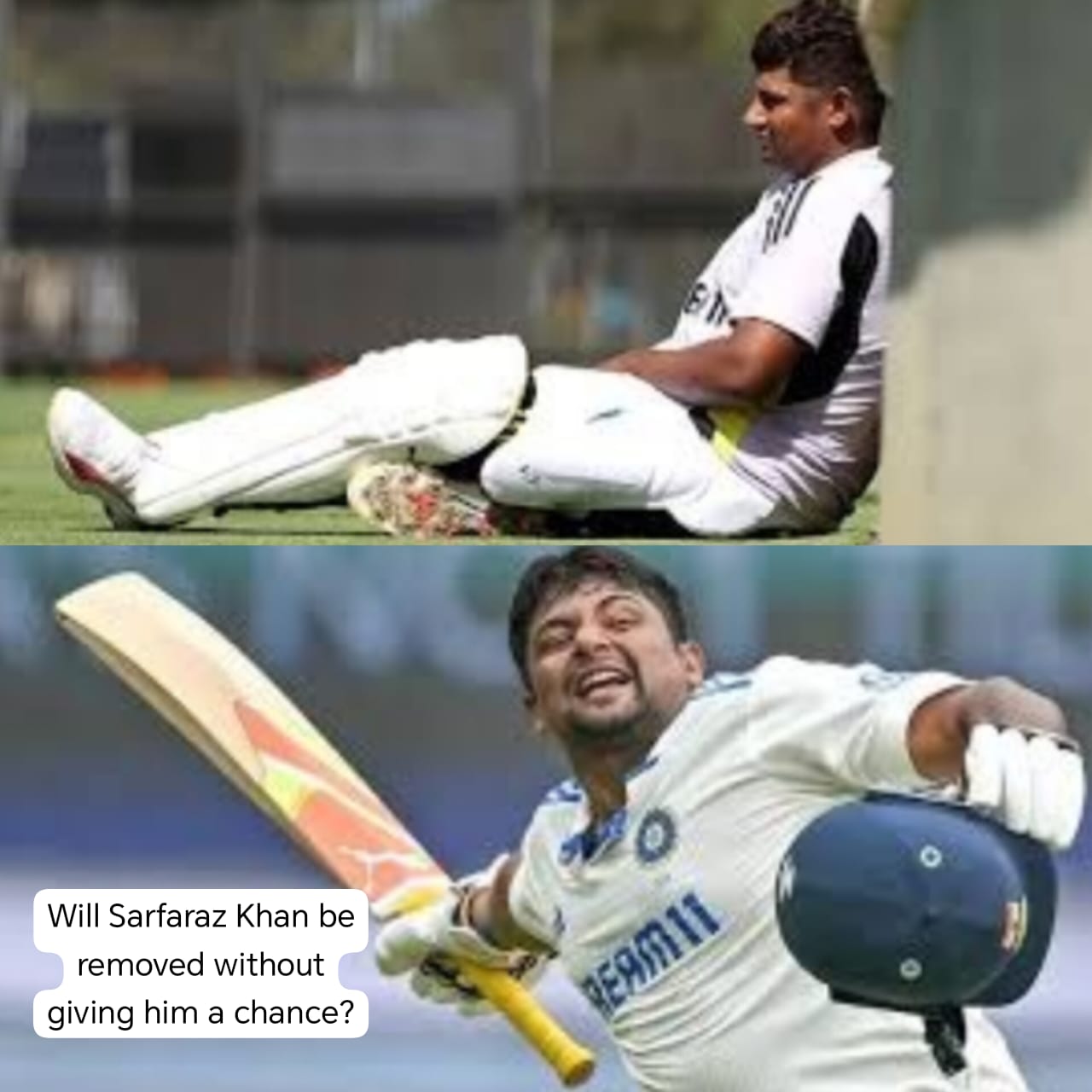 Sarfaraz Khan: సర్ఫరాజ్ ఖాన్ కు అవకాశం ఇవ్వకుండా తీసేస్తారా?